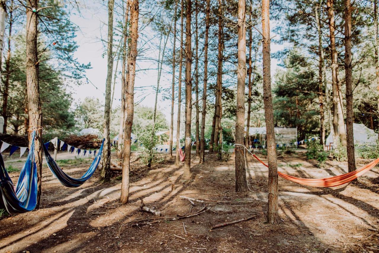 Raus Und Gut Glamping Am Graebendorfer See Drebkau Ngoại thất bức ảnh