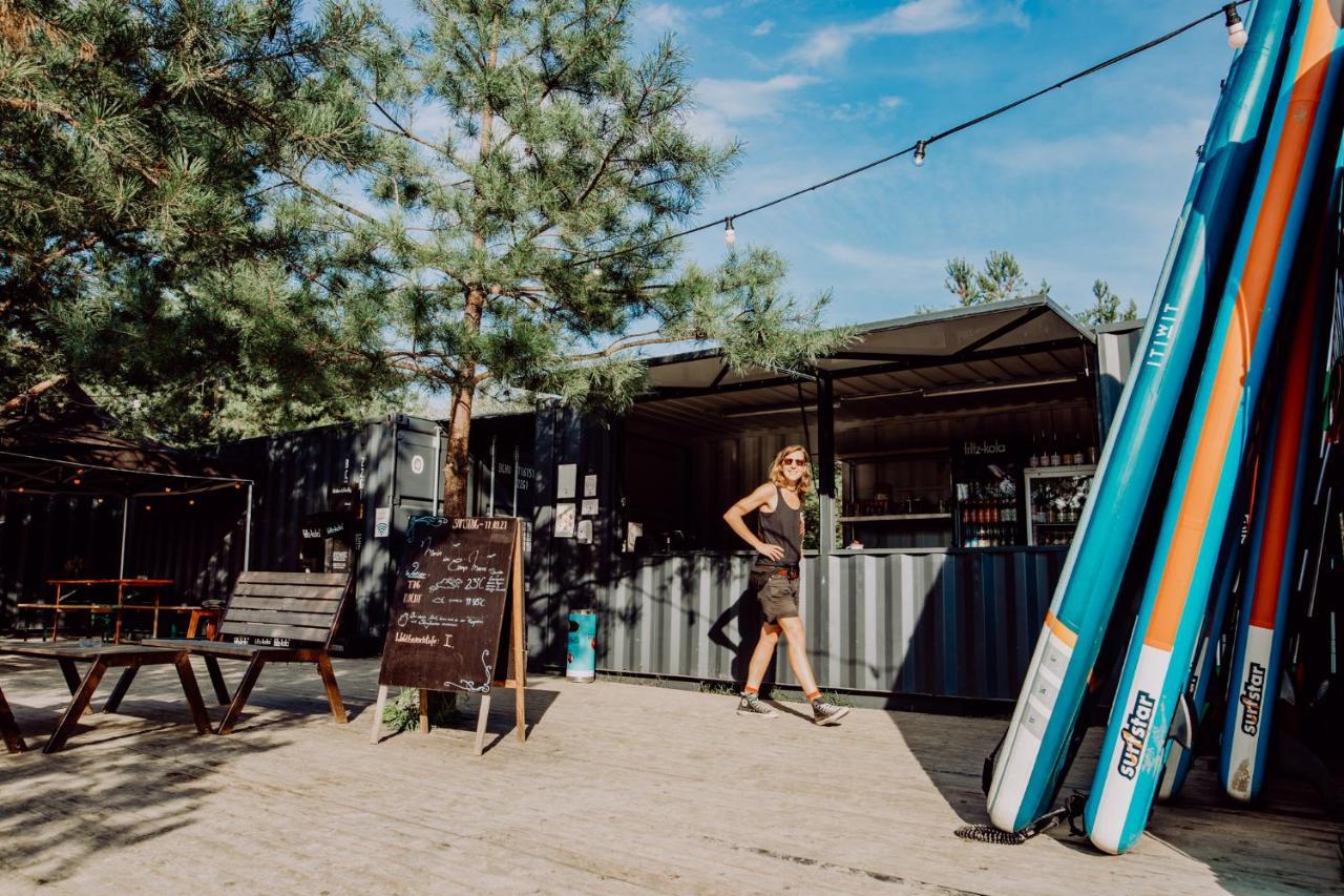 Raus Und Gut Glamping Am Graebendorfer See Drebkau Ngoại thất bức ảnh