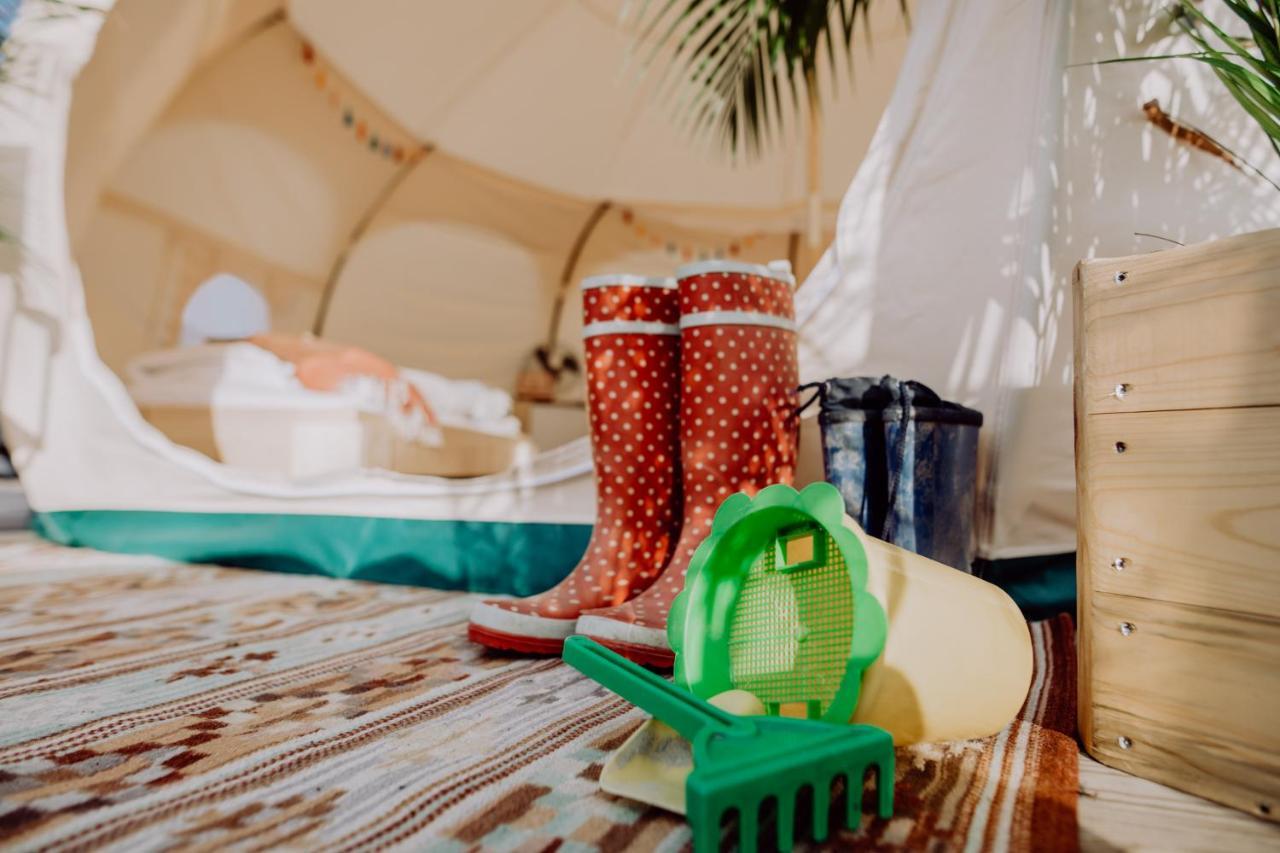 Raus Und Gut Glamping Am Graebendorfer See Drebkau Ngoại thất bức ảnh