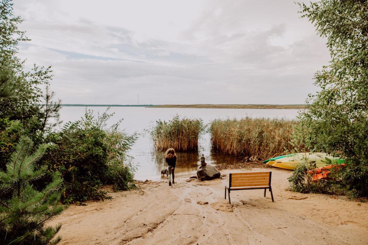 Raus Und Gut Glamping Am Graebendorfer See Drebkau Ngoại thất bức ảnh