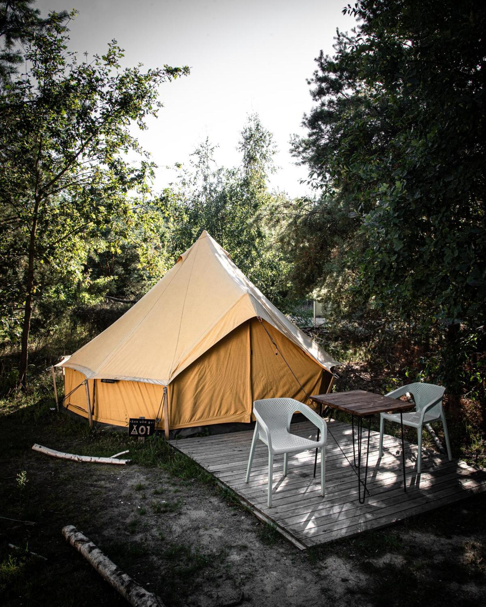 Raus Und Gut Glamping Am Graebendorfer See Drebkau Ngoại thất bức ảnh