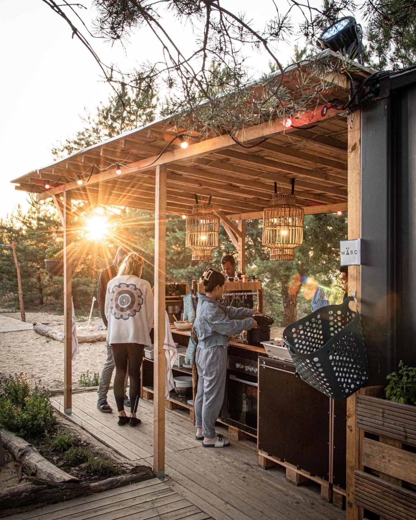 Raus Und Gut Glamping Am Graebendorfer See Drebkau Ngoại thất bức ảnh