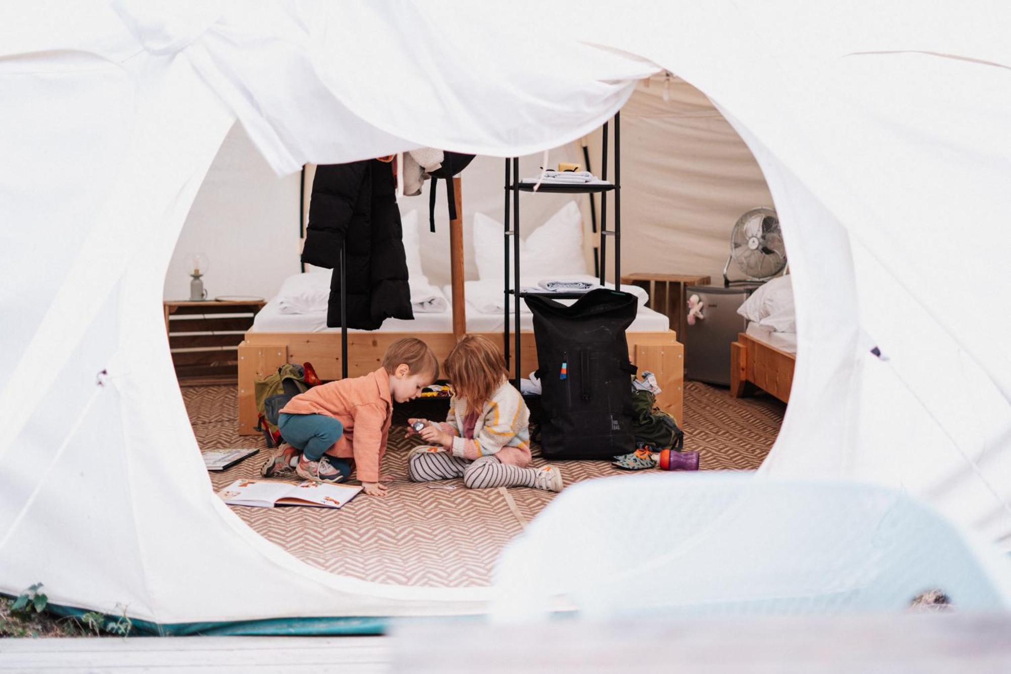 Raus Und Gut Glamping Am Graebendorfer See Drebkau Ngoại thất bức ảnh