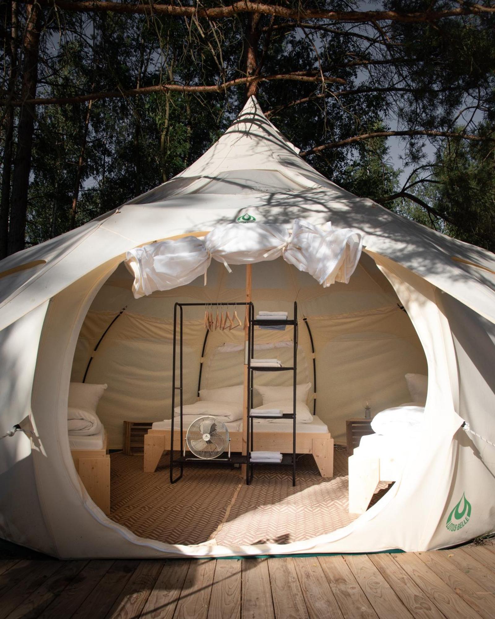 Raus Und Gut Glamping Am Graebendorfer See Drebkau Ngoại thất bức ảnh