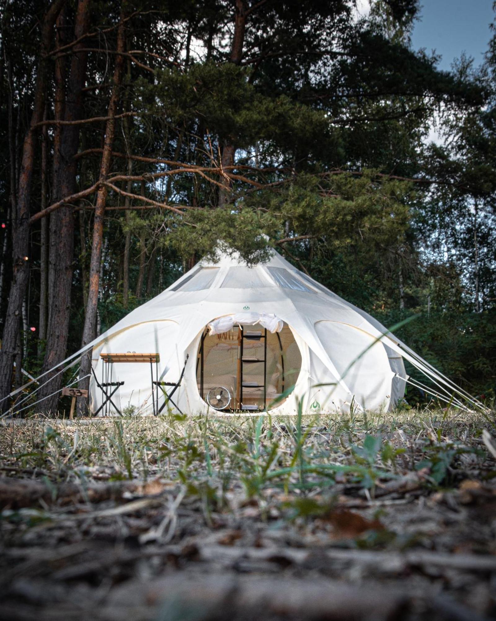 Raus Und Gut Glamping Am Graebendorfer See Drebkau Ngoại thất bức ảnh