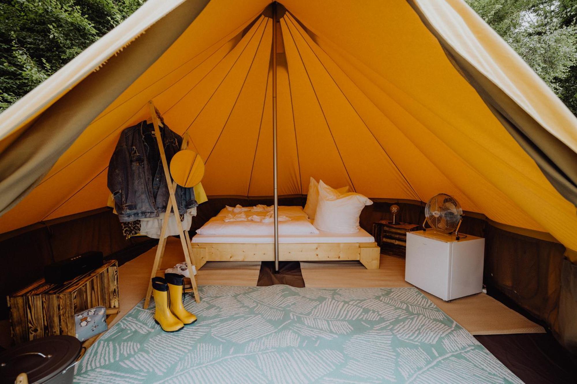 Raus Und Gut Glamping Am Graebendorfer See Drebkau Ngoại thất bức ảnh