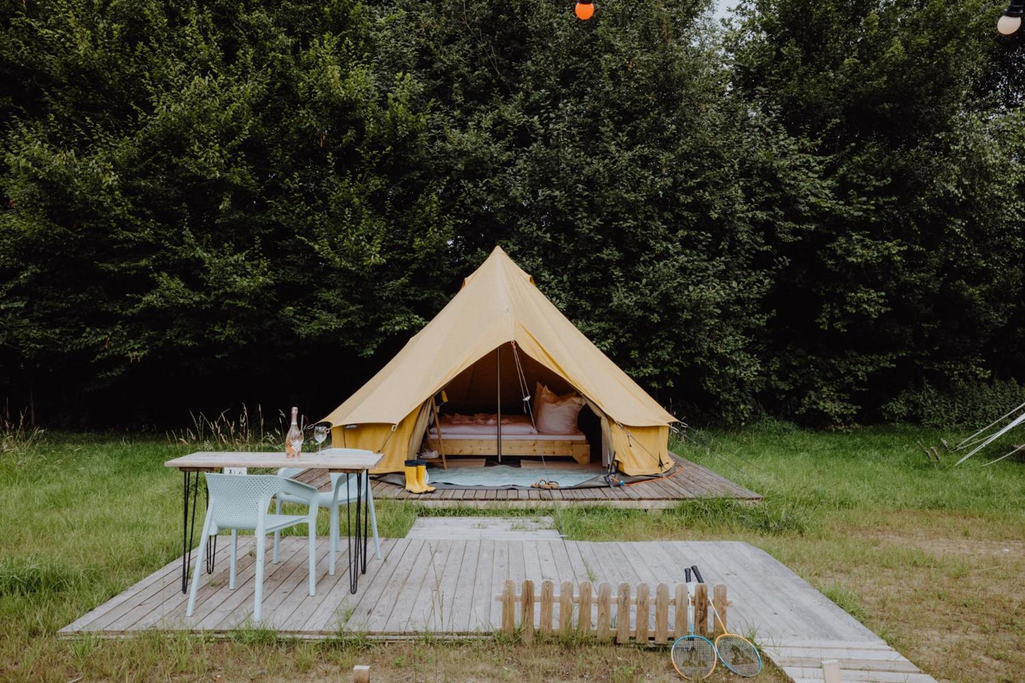 Raus Und Gut Glamping Am Graebendorfer See Drebkau Ngoại thất bức ảnh