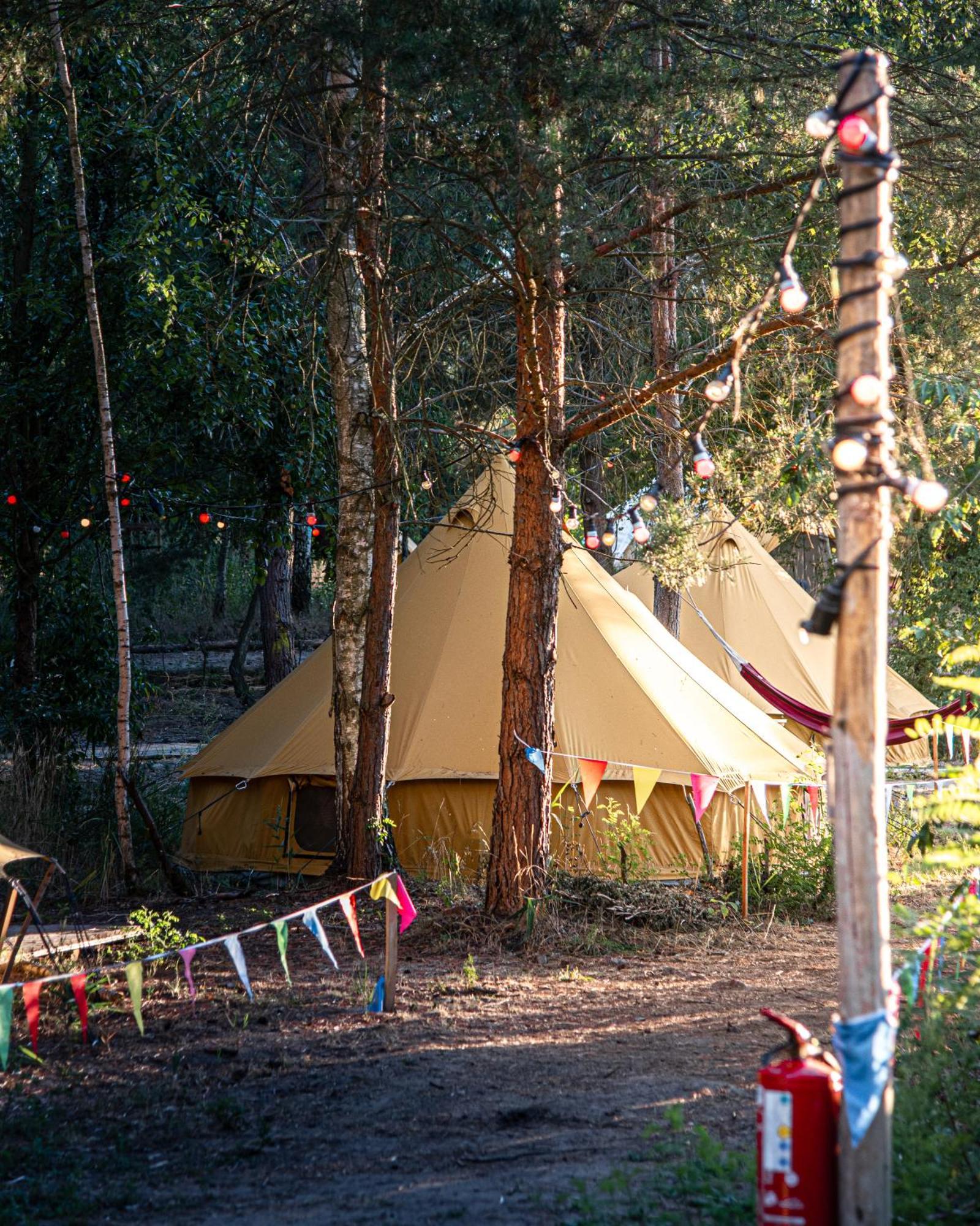 Raus Und Gut Glamping Am Graebendorfer See Drebkau Ngoại thất bức ảnh